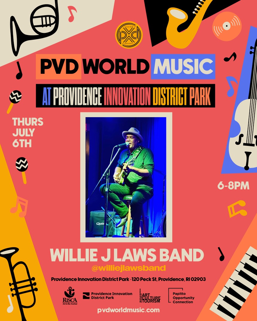 Flyer for 'Willie J Laws Band'