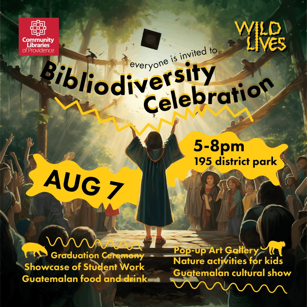 Flyer for 'Bibliodiversity Celebration'