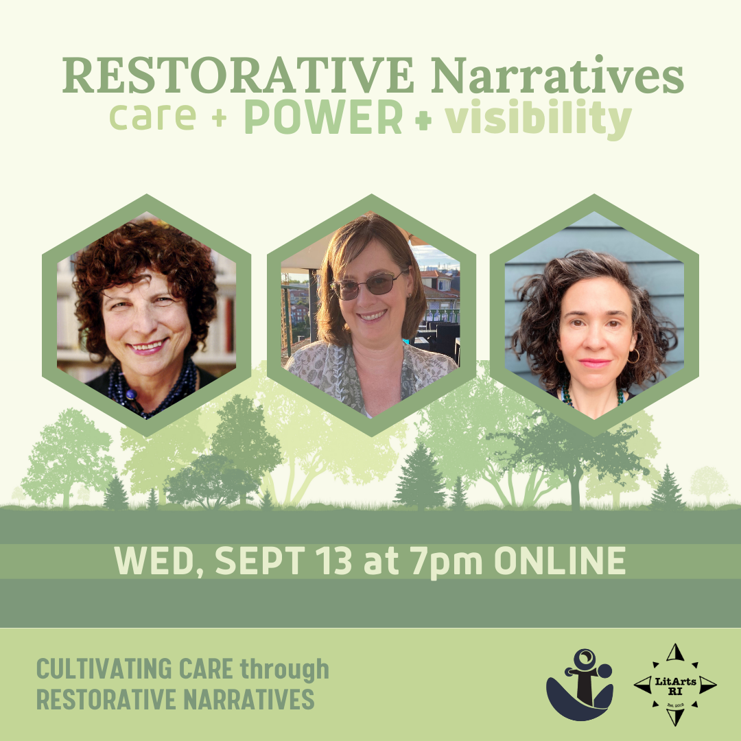 Flyer for 'Restorative Narratives: Care, Power and Visibility'