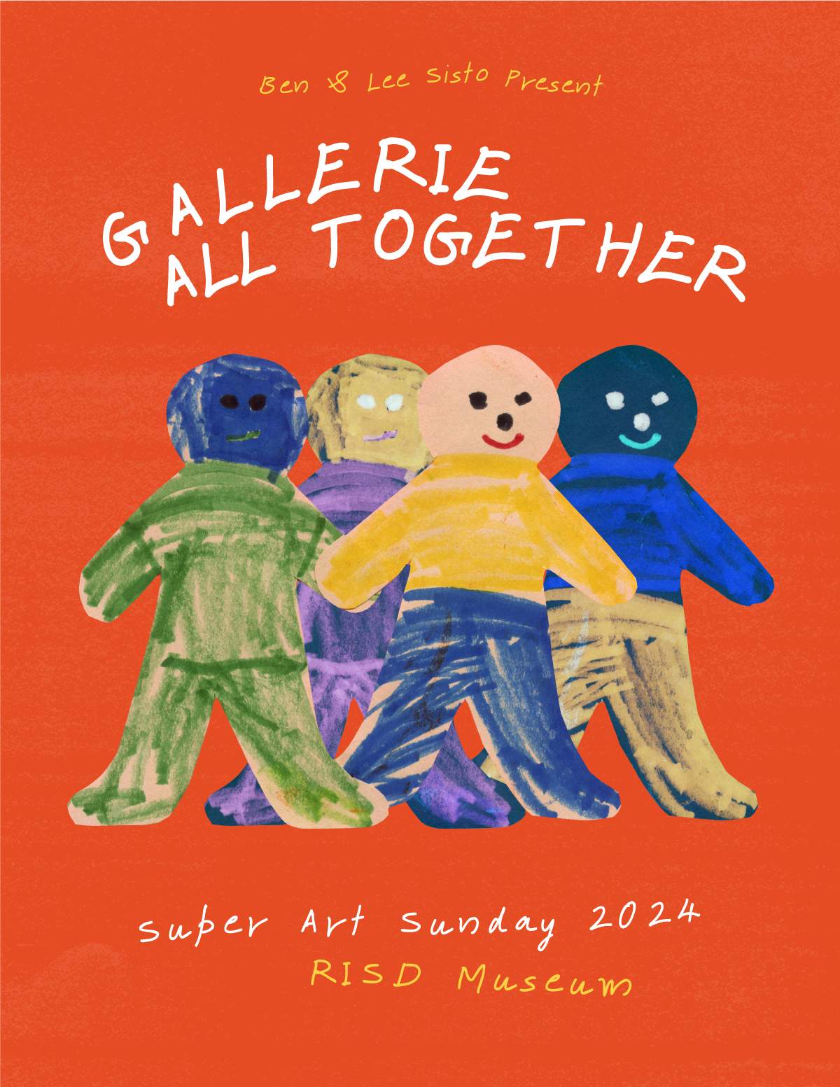 Flyer for 'Gallerie All Together'