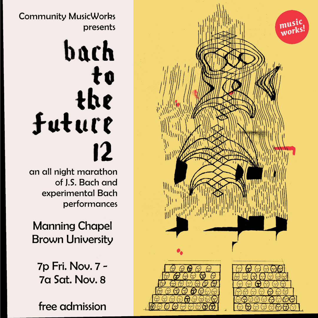Flyer for 'Bach to the Future XII'