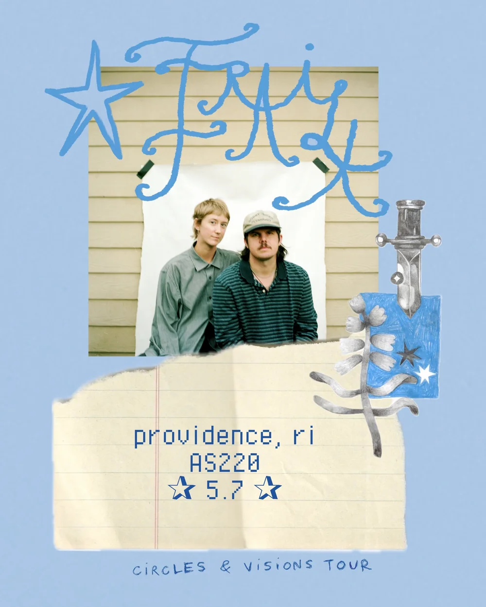 Flyer for 'Frail Talk'