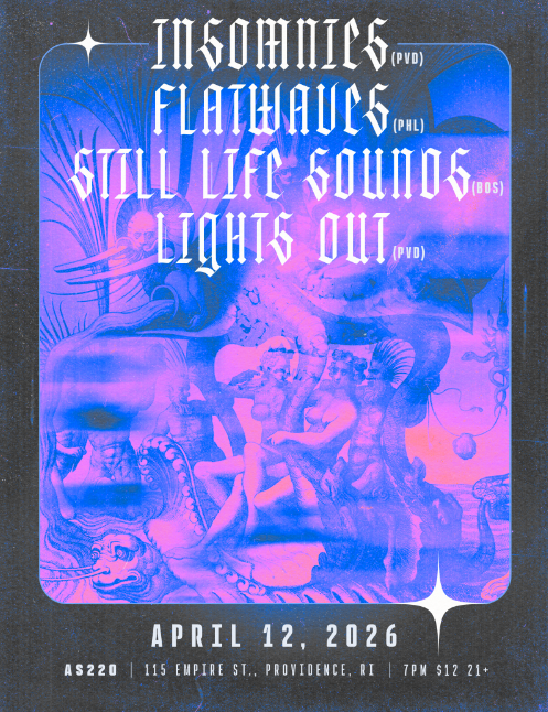 Flyer for 'Ruby Mac + Tessa Brown'