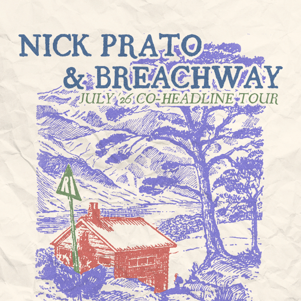 Flyer for 'Nick Prato, Breachway, Mellowpunk'