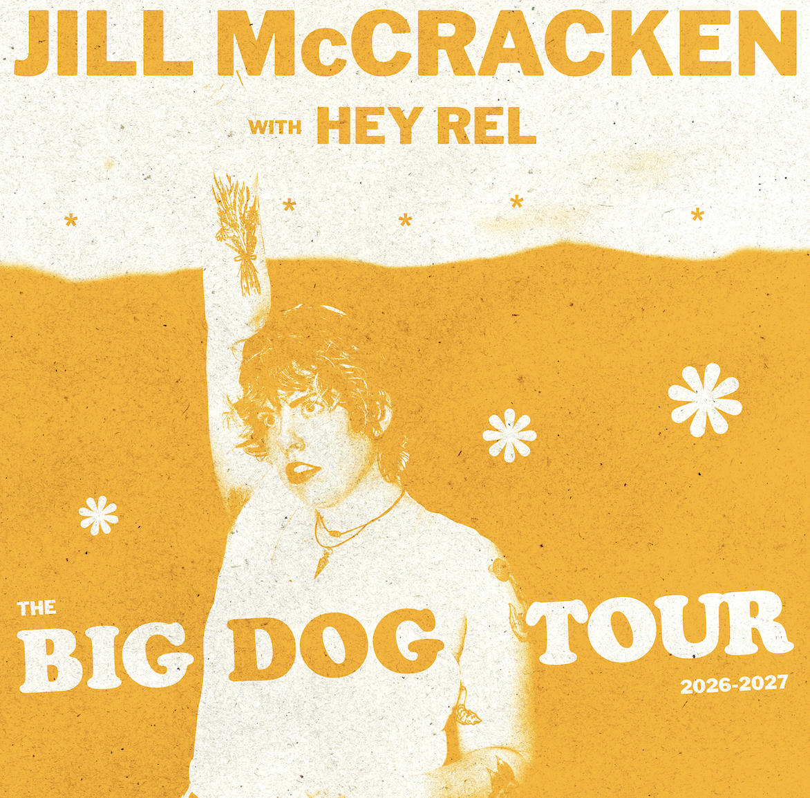 Flyer for 'Jill McCracken, Hey Rel'
